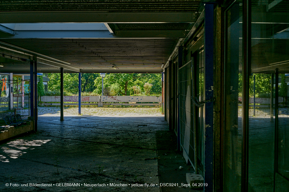 04.09.2019 - Einkaufs- und Wohnzentrum Quiddestraße in Neuperlach